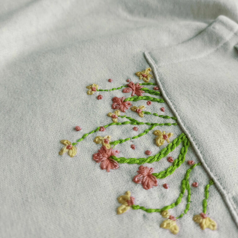 Apprendre la broderie à Saint Ouën-des-toits